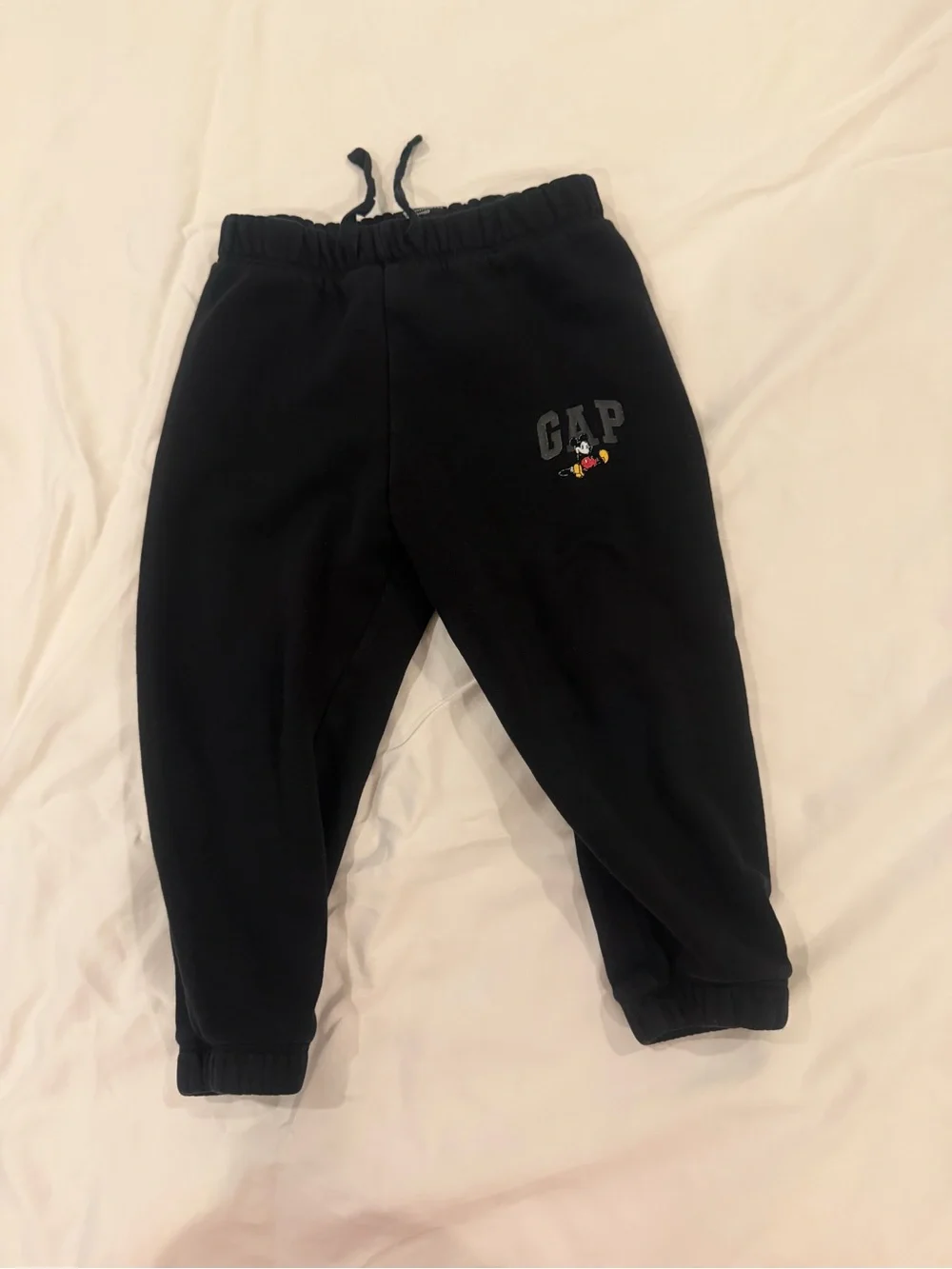 GAP Black Jogger Sweatpants with Small Logo